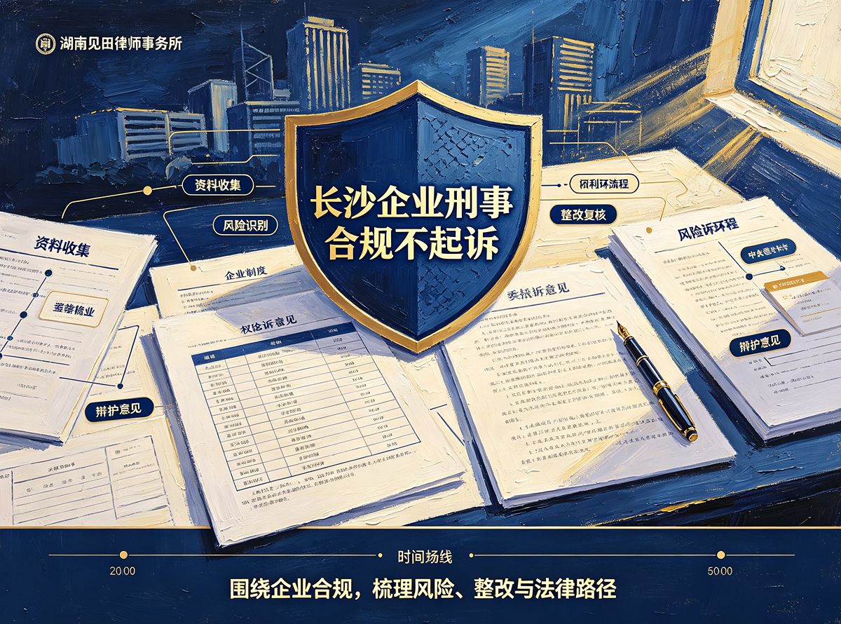 长沙刑事合规 - 湖南见田律师事务所