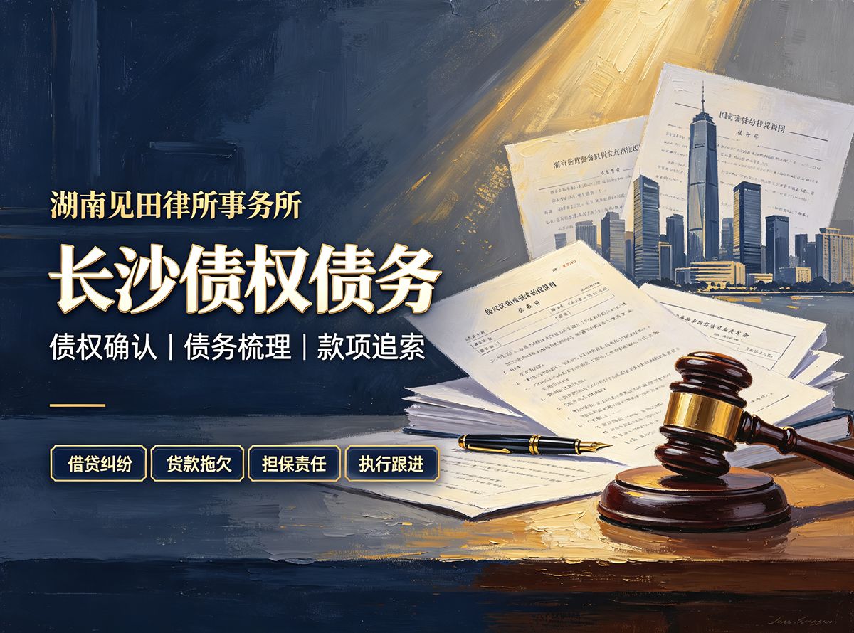 长沙债权债务 - 湖南见田律师事务所