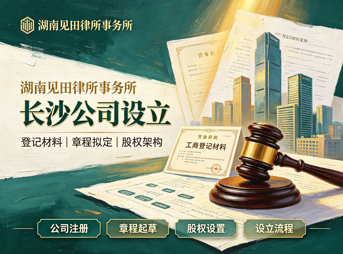 长沙公司设立 - 湖南见田律师事务所
