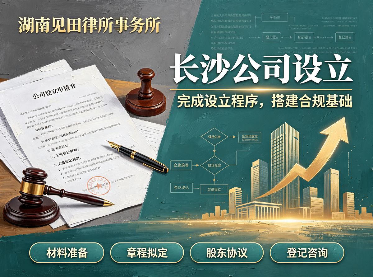 长沙公司设立 - 湖南见田律师事务所