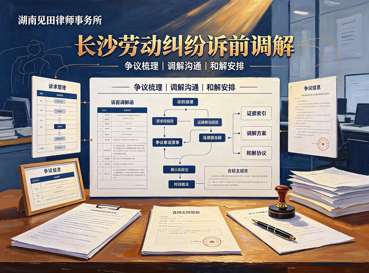 长沙诉前调解 - 湖南见田律师事务所