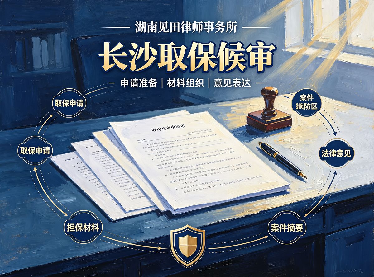 长沙取保候审 - 湖南见田律师事务所