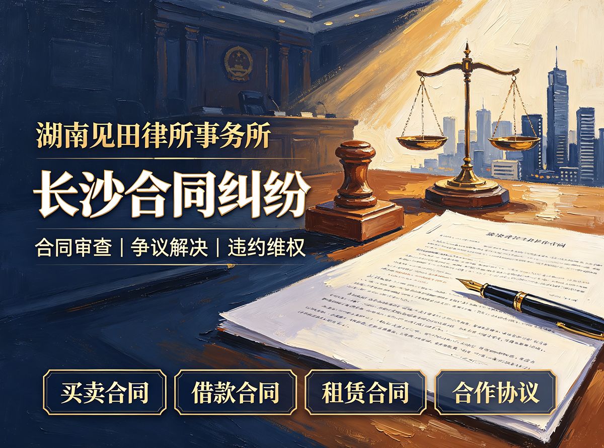 长沙合同纠纷 - 湖南见田律师事务所