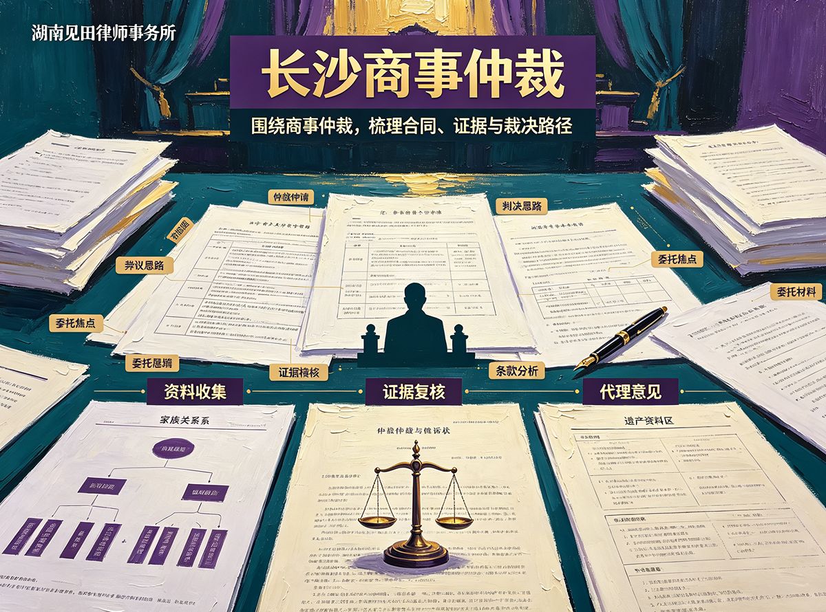 长沙商事仲裁 - 湖南见田律师事务所