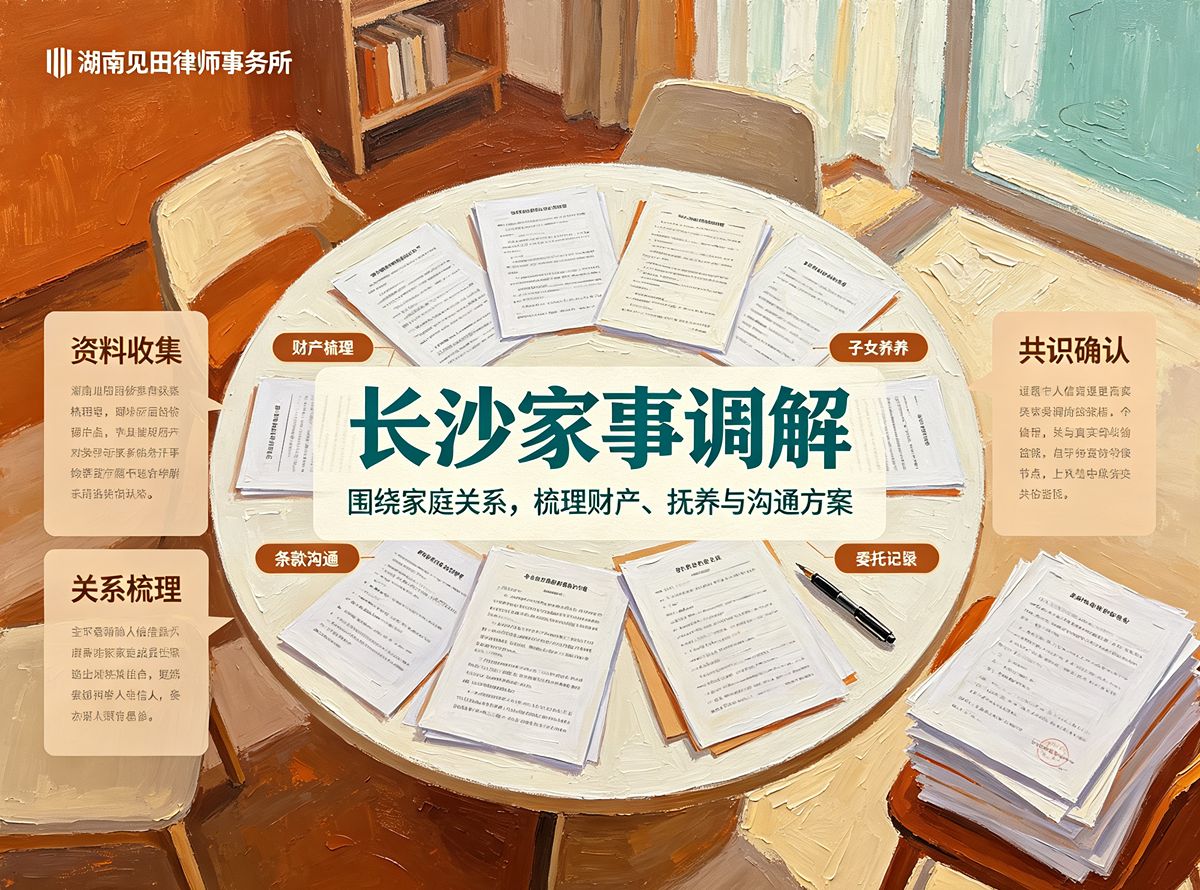 长沙调解 - 湖南见田律师事务所
