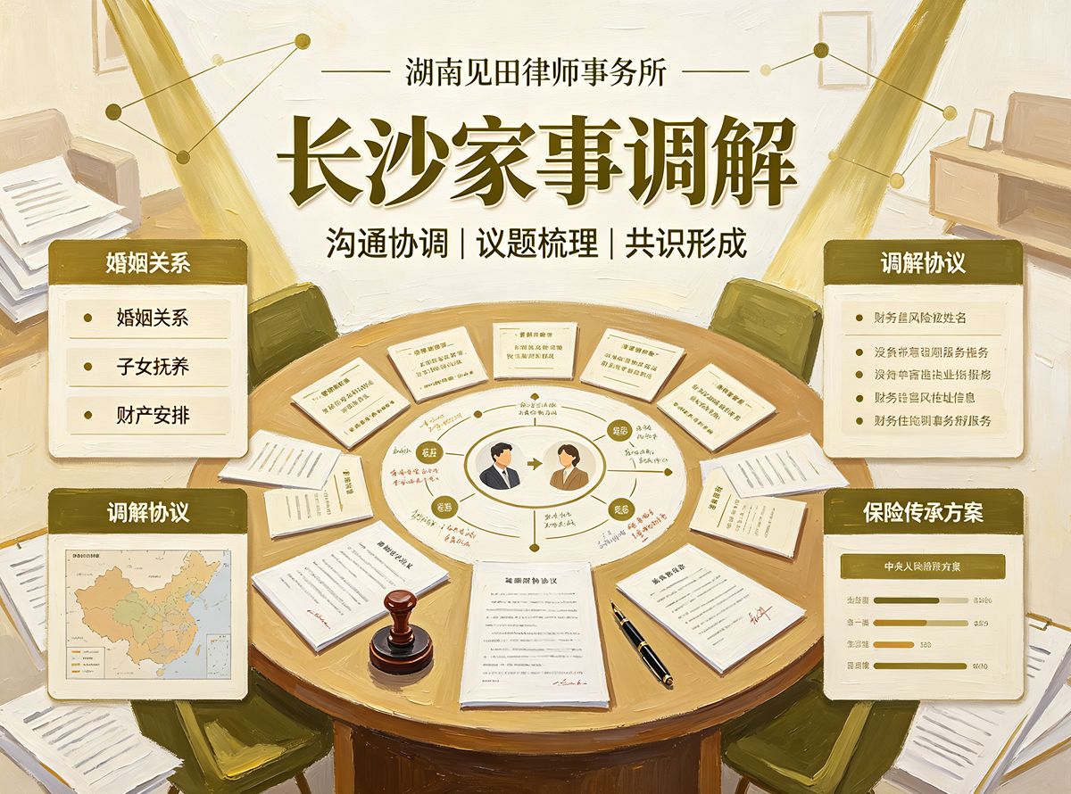 长沙调解 - 湖南见田律师事务所