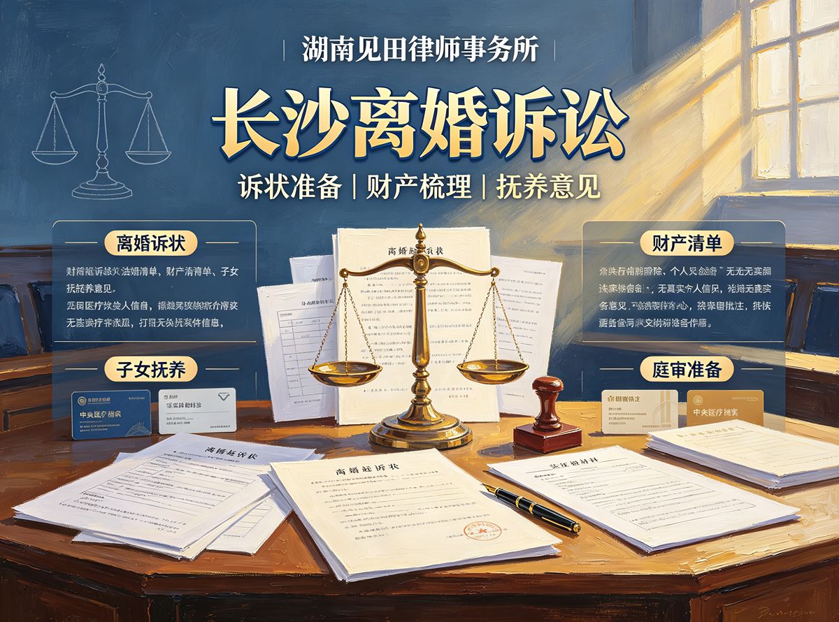 长沙离婚诉讼 - 湖南见田律师事务所
