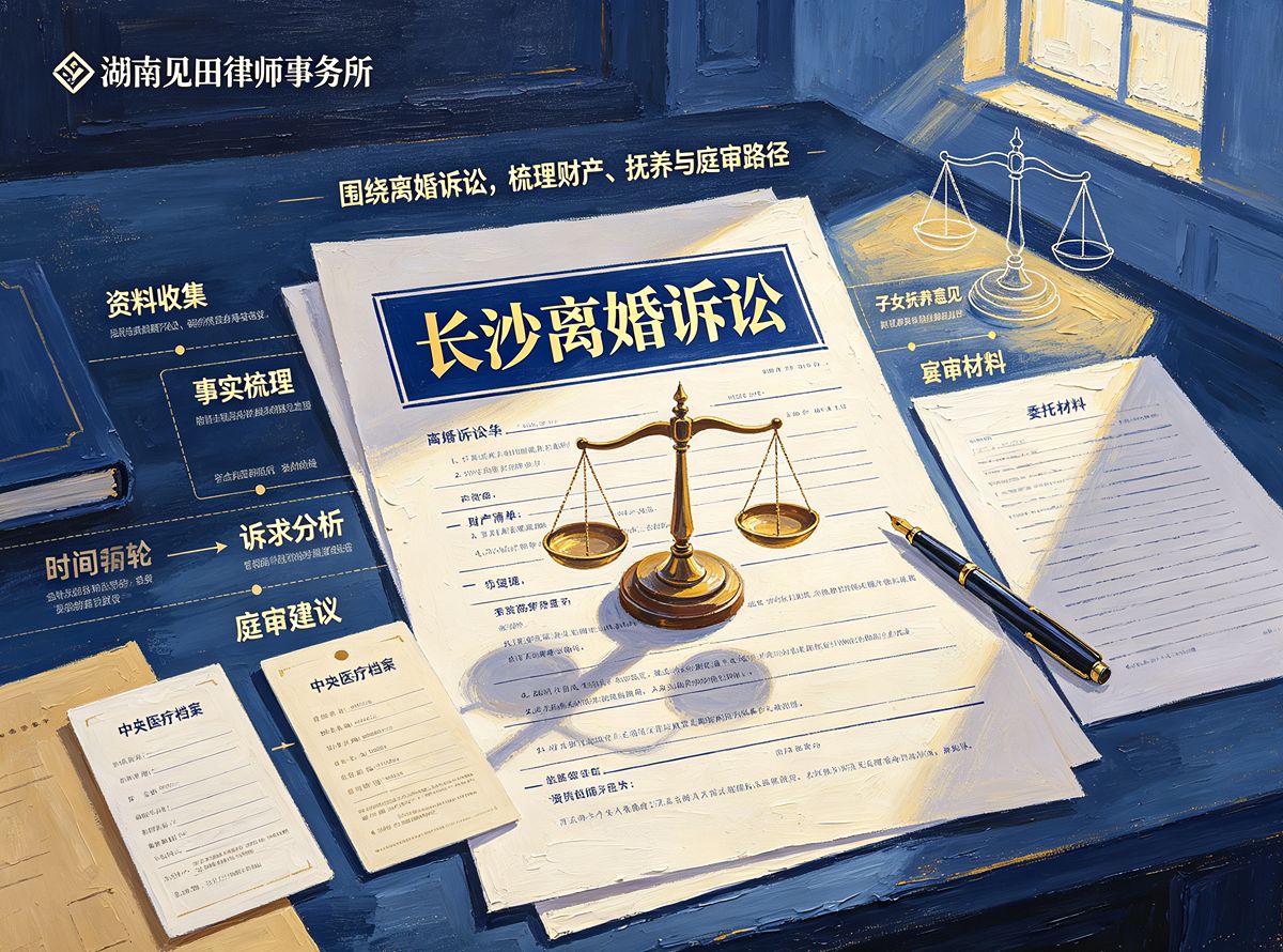 长沙离婚诉讼 - 湖南见田律师事务所
