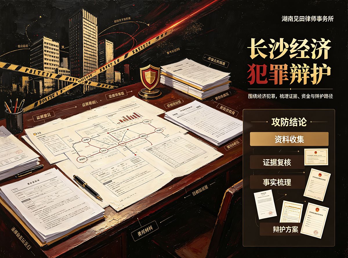 长沙经济犯罪 - 湖南见田律师事务所