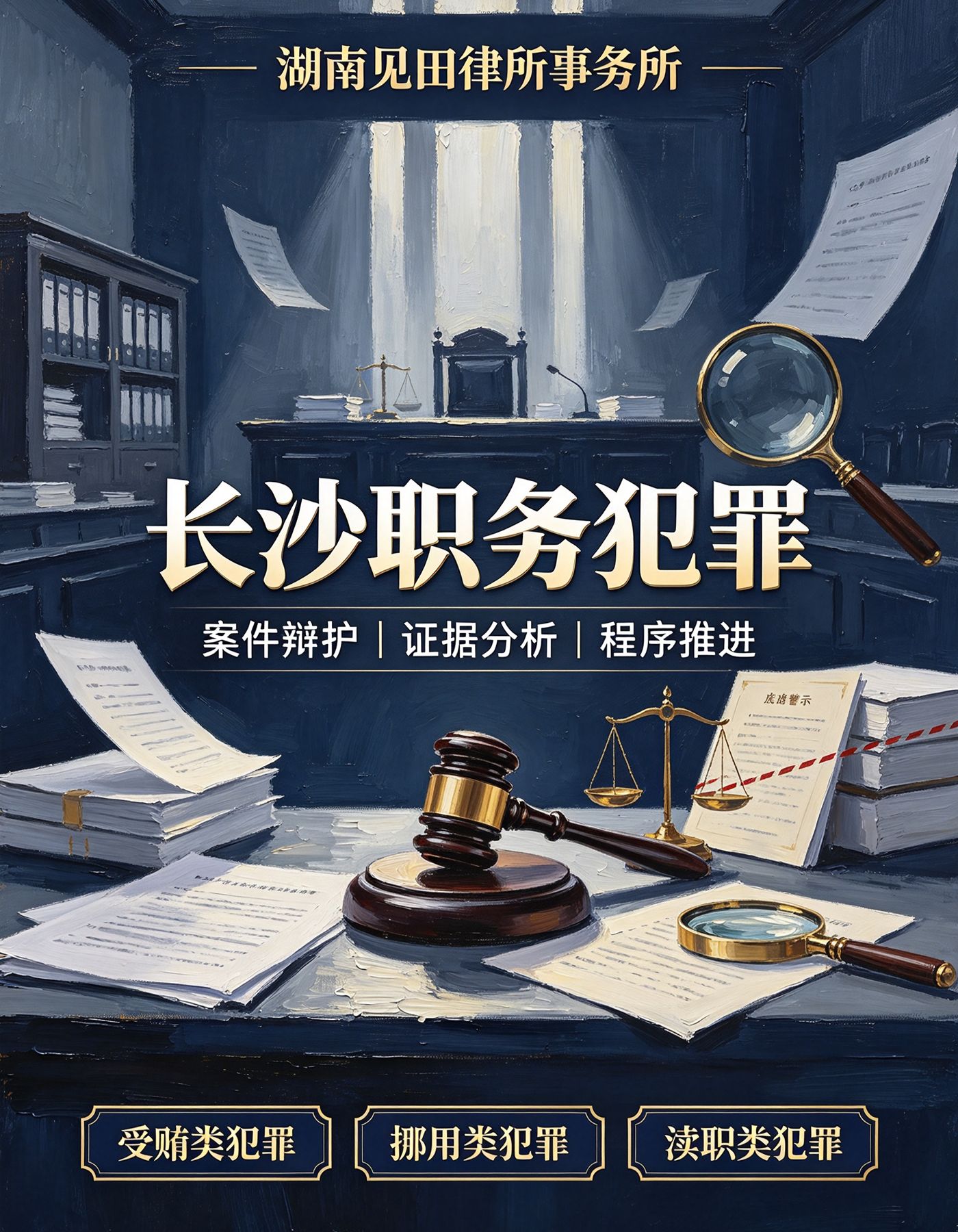 长沙职务犯罪 - 湖南见田律师事务所