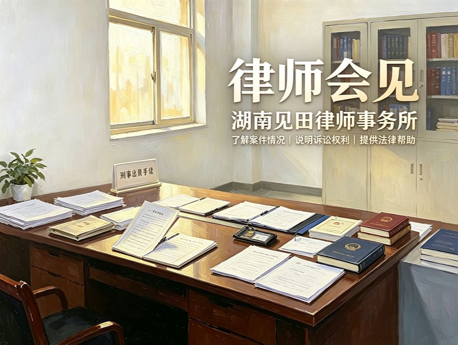 律师会见场景